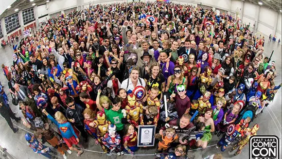 1,784 costumed characters broke the World Record/ Photo Courtesy of Guinness World Records