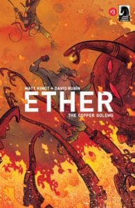 Ether: Copper Golems #3 - Main Cover by David Rubin