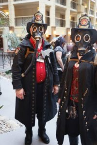 Steampunk Worlds Fair 2016 by  Past Indicator Nixie Clocks