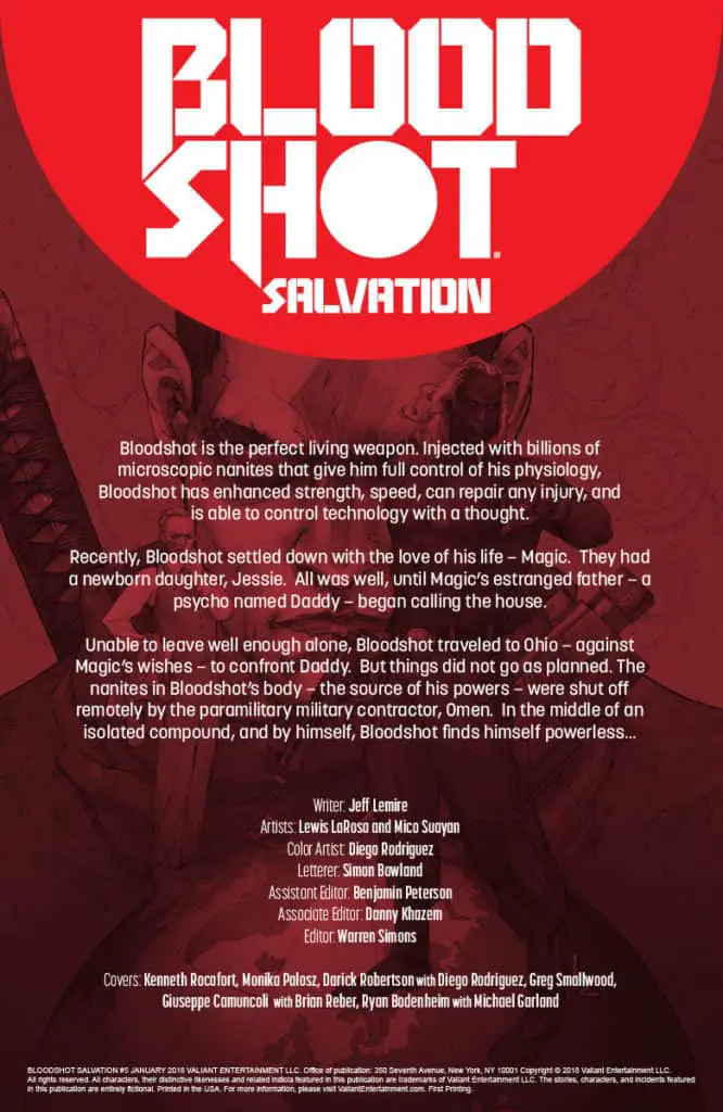 Bloodshot Salvation #5