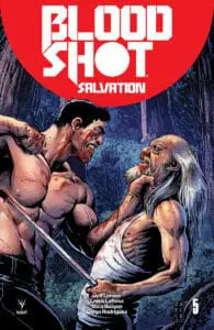 Bloodshot Salvation #5 - Cover C (Battle Damaged) by Darick Robertson