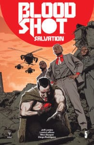 Bloodshot Salvation #5 - Interlocking Variant by Greg Smallwood