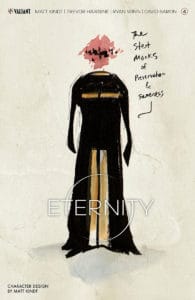 ETERNITY #4 - Character Design Variant by Matt Kindt
