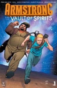 Armstrong and the Vault of Spirits #1 - Variant Cover by Clayton Henry