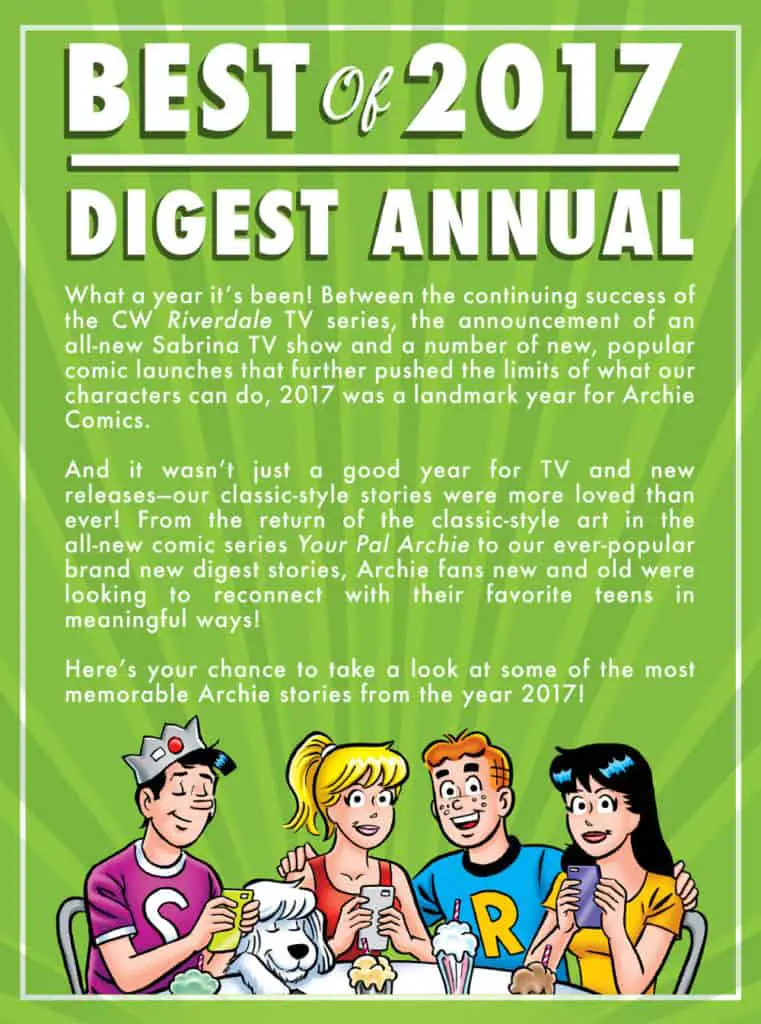 Archie Best of 2017 Digest Annual