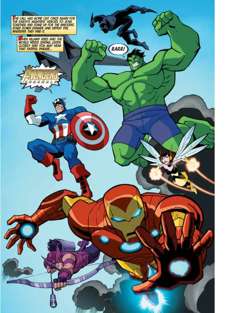 Earth's Mightiest Heroes the avengers