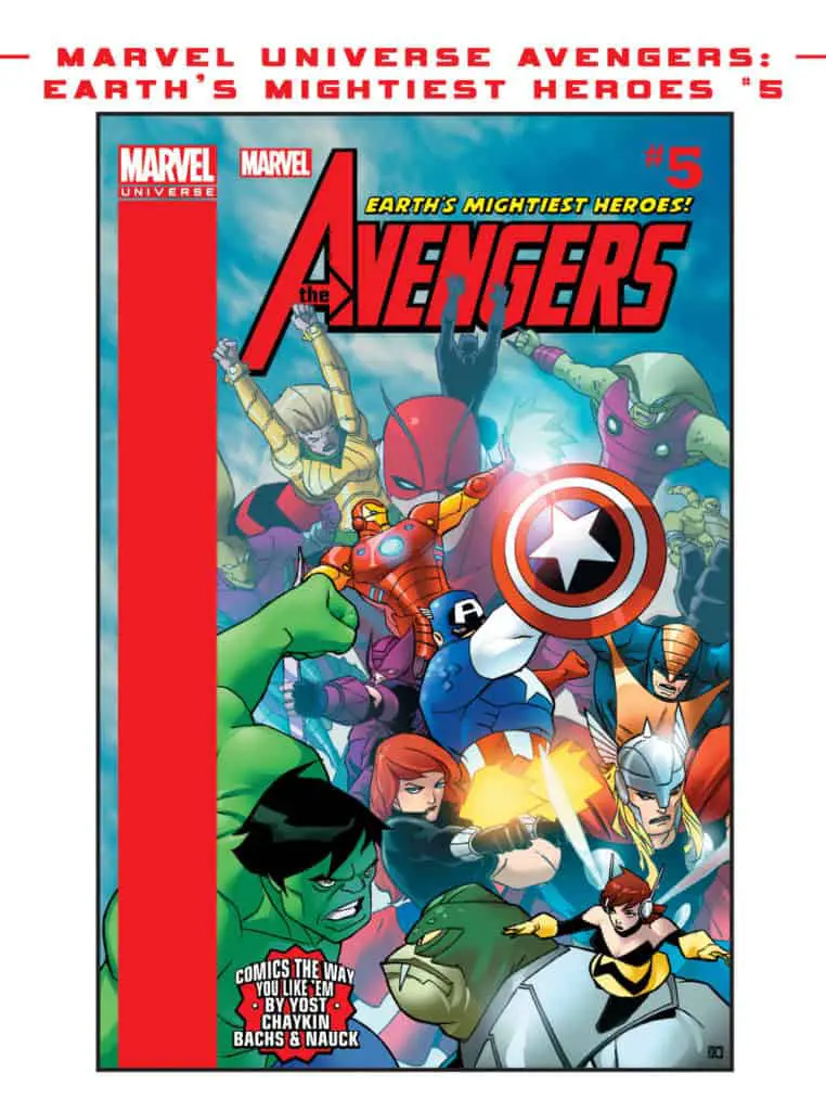 Earth's Mightiest Heroes the avengers #5