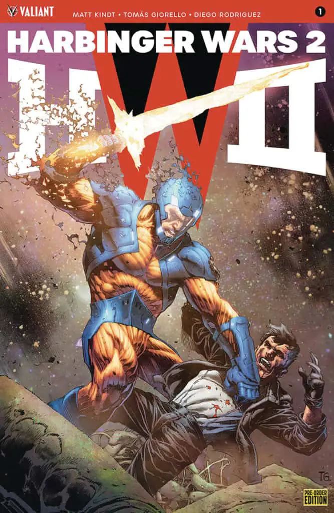 Harbinger Wars 2 #1 - Pre-Order Edition Variant by Tomas Giorello