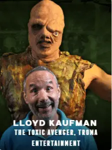 LLoyd Kaufman appearing at C2E2 2018