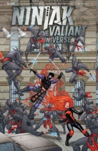 Ninjak vs. the Valiant Universe #3 (of 4) - Interlocking Variant by Francis Portela
