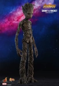 Teen Groot and Rocket by Hot Toys