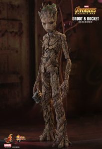 Teen Groot and Rocket by Hot Toys