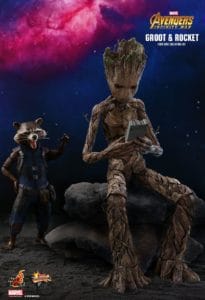 Teen Groot and Rocket by Hot Toys