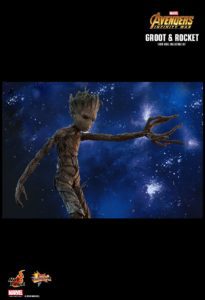 Teen Groot and Rocket by Hot Toys