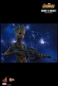 Teen Groot and Rocket by Hot Toys