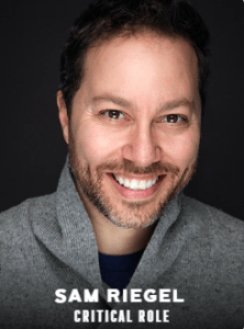 Sam Riegel appearing at C2E2 2018
