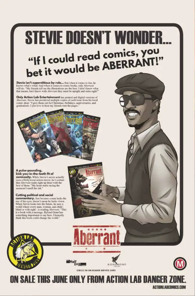 Aberrant - Stevie Wonder Ad
