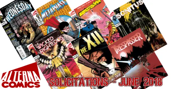 Alterna Comics Solicits - June 2018