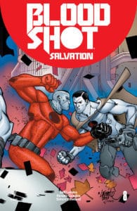 Bloodshot Salvation #8 - Interlocking Variant by DAVID LAFUENTE