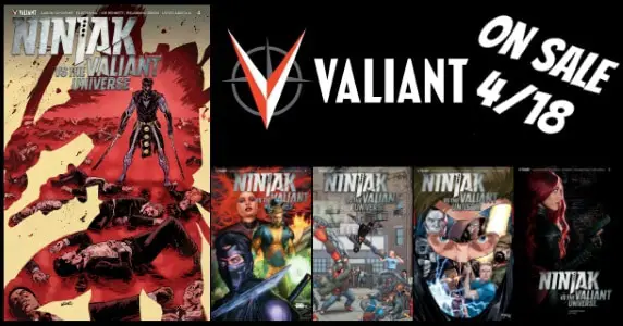 Ninjak vs the Valiant Universe #4