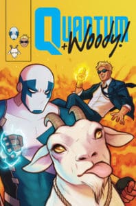 QUANTUM AND WOODY! (2017) #8 – Q&W Icon Variant by Jen Bartel