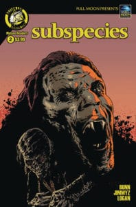 Subspecies #2 Cover B by Travis Smith