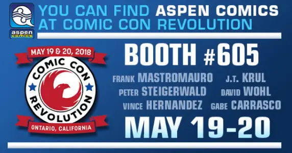 Aspen Comics at Comic Con Revolution Ontario