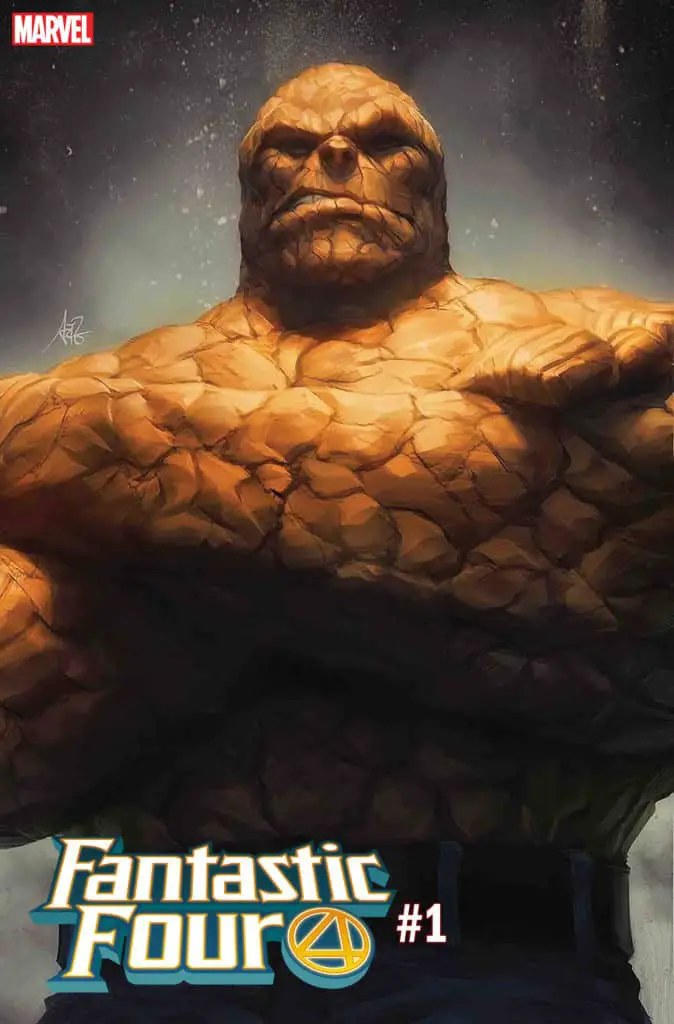 FANTASTIC FOUR #1 - Artgerm The Thing variant