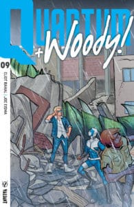 QUANTUM AND WOODY! (2017) #9 - Interlocking Variant by Joe Eisma