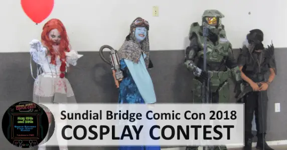Sundial Bridge Comic Con 2018