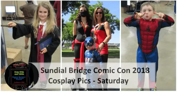 Sundial Bridge Comic Con 2018