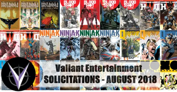 Valiant Solicits August 2018