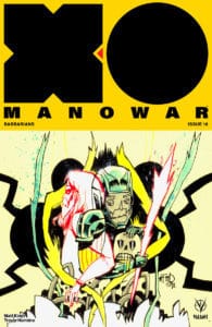 X-O MANOWAR (2017) #18 - Cover B by Jim Mahfood