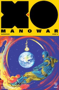 X-O MANOWAR (2017) #18 - Interlocking Variant by Veronica Fish