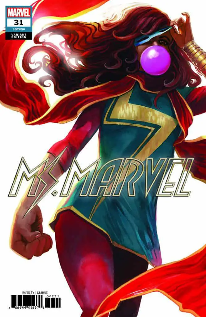 Ms. Marvel #31 - Variant Cover by Stephanie Hans