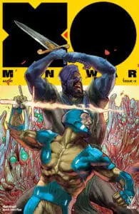 X-O MANOWAR (2017) #19 – Interlocking Variant by Renato Guedes