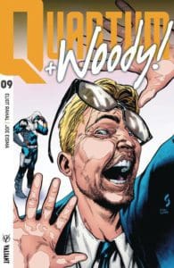 Quantum and Woody! #9 - Cover B by Geoff Shaw