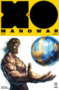 X-O MANOWAR (2017) #21 - Cover B by Alan Quah