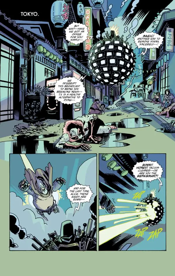 The Umbrella Academy: Hotel Oblivion #1 preview page 4