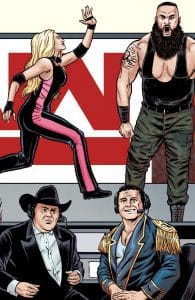 WWE #23 - RAW Connecting Cover