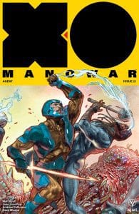 X-O Manowar #21 - Interlocking Variant