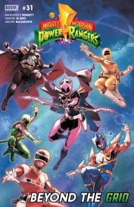 Mighty Morphin Power Rangers #31 Main Cover