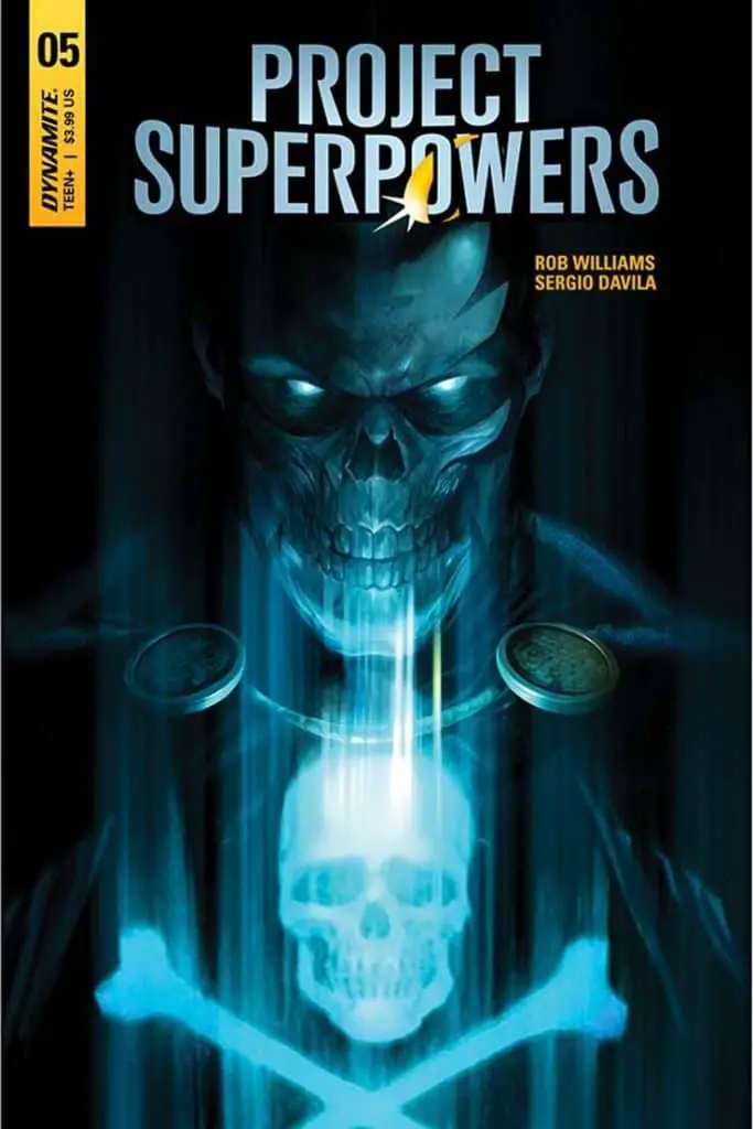 Project Superpowers #5 - Cover A by Francesco Mattina