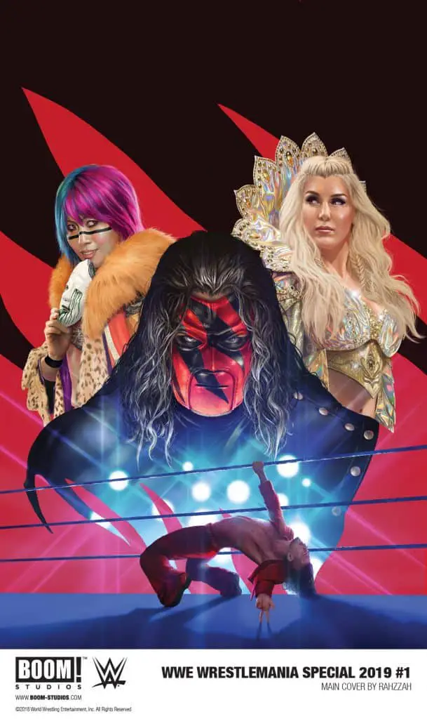 WWE WRESTLEMANIA 2019 SPECIAL #1 - Main Cover by Rahzzah