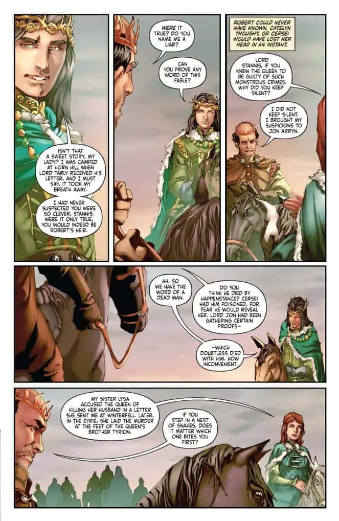George R. R. Martin’s A CLASH OF KINGS #15 - preview page 5