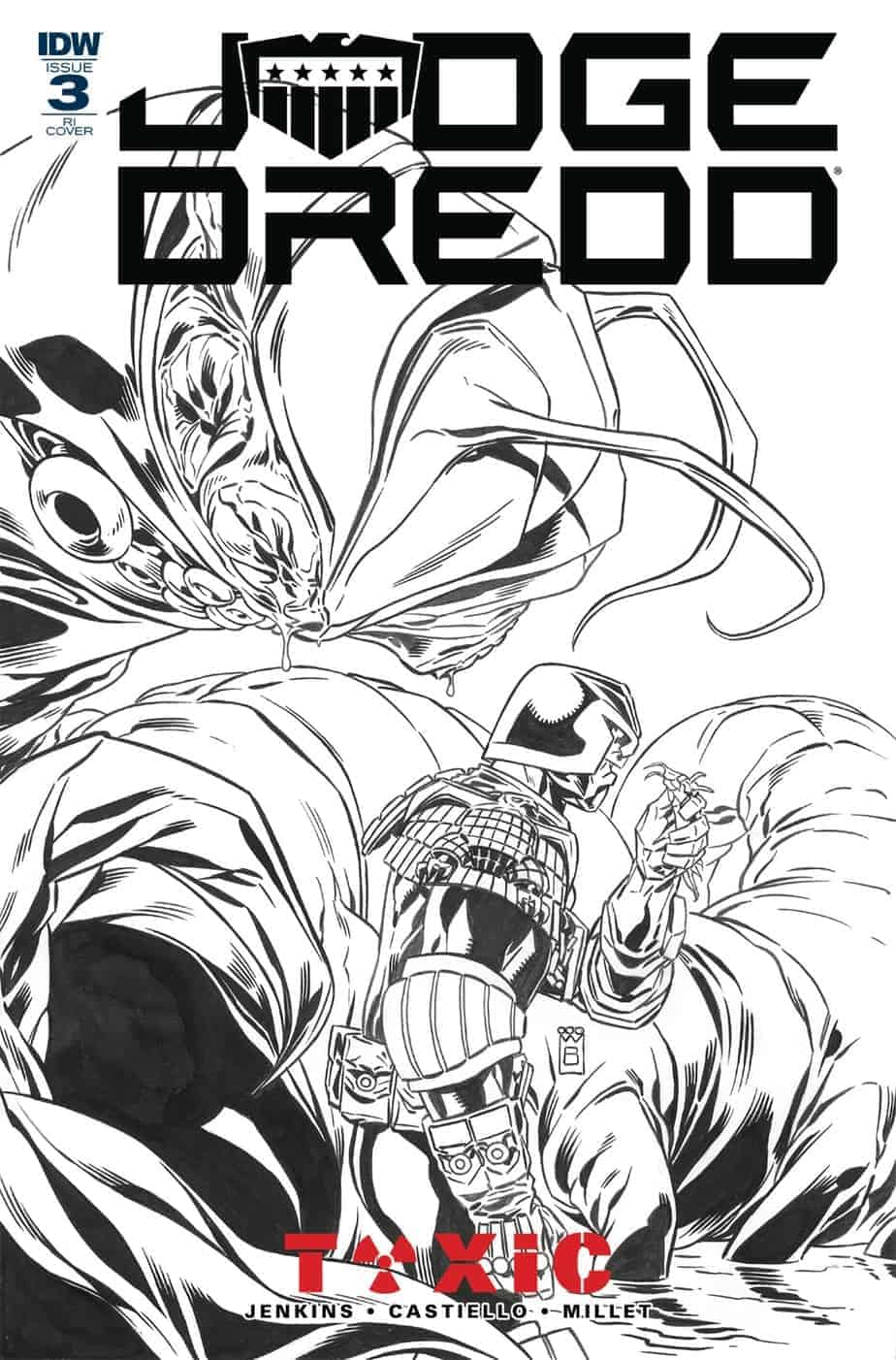 Judge Dredd: Toxic! #3 - Retailer Incentive