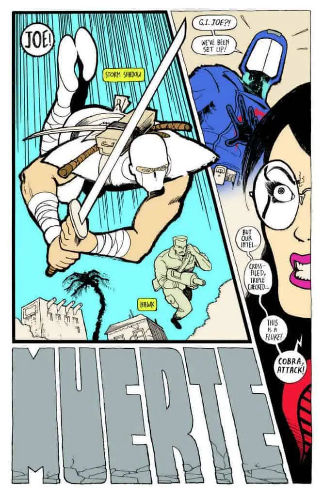 G.I. Joe Sierra Muerte #1 - preview page 4