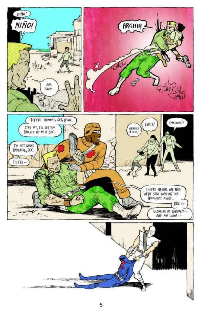 G.I. Joe Sierra Muerte #1 - preview page 6