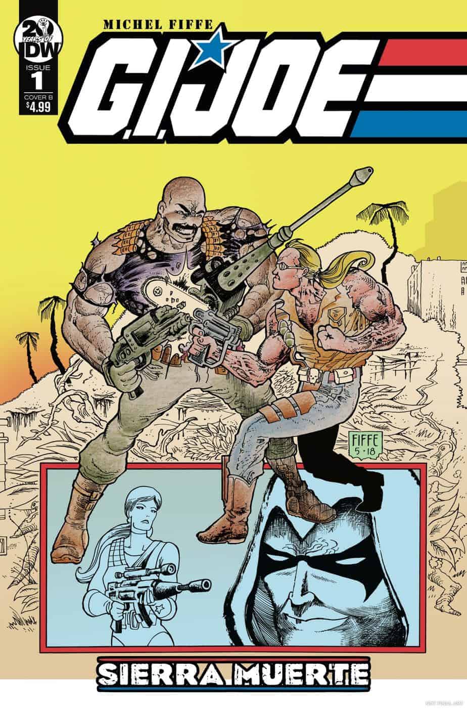 G.I. Joe Sierra Muerte #1 - Cover B