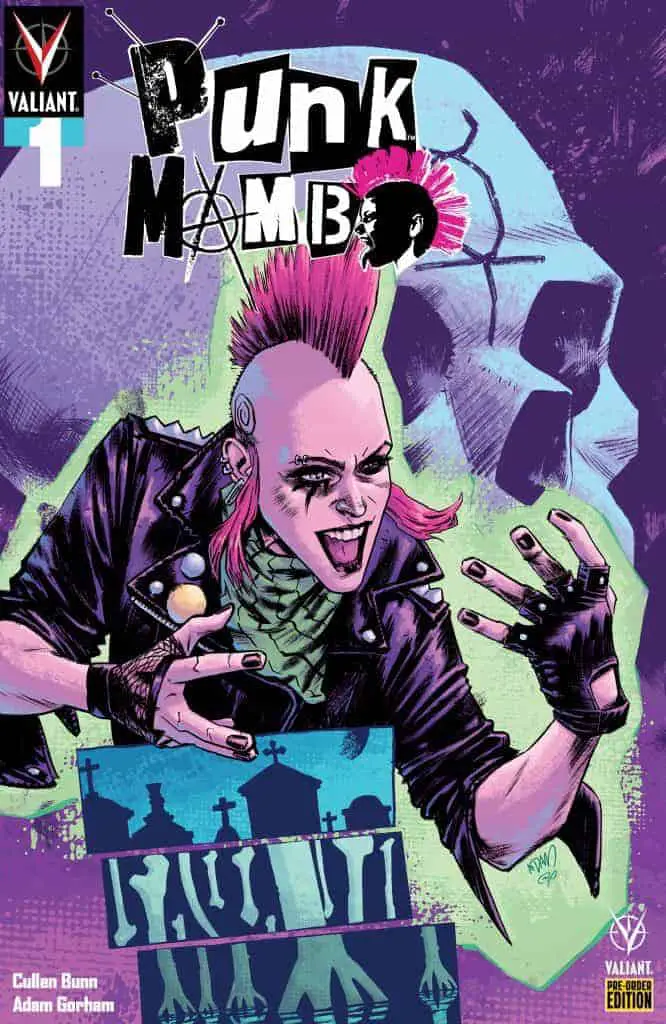 PUNK MAMBO #1 – Pre-Order Edition Cover by Adam Gorham